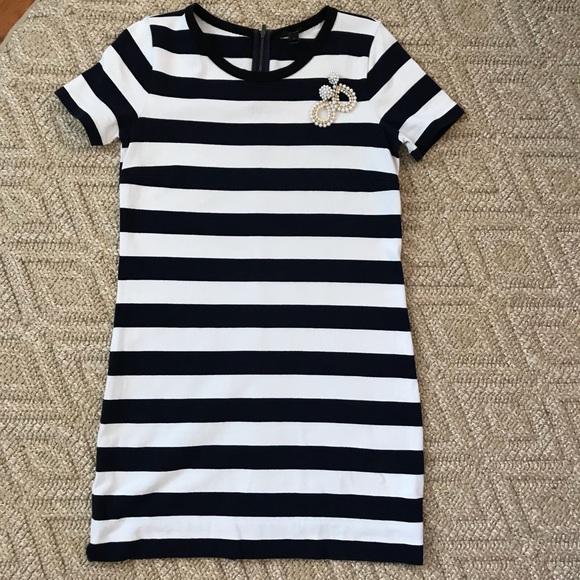 J crew Rugby Stripe Dress! - Picture 2 of 4